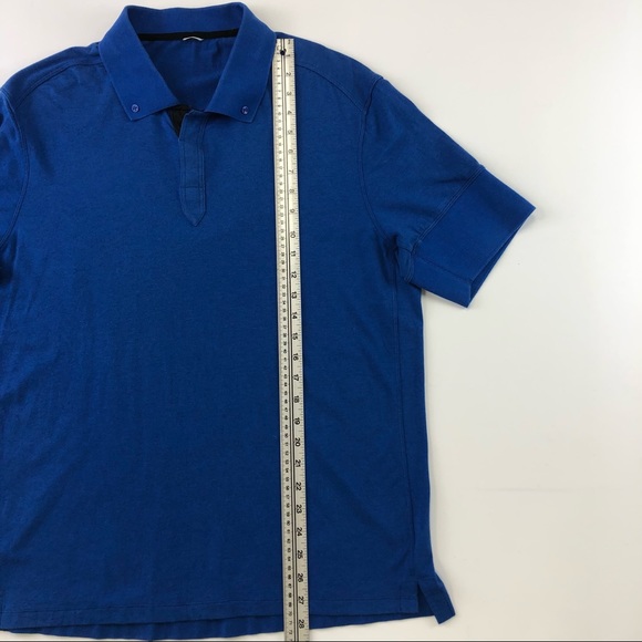 Kit & Ace Royal blue button down jersey polo - Picture 8 of 10